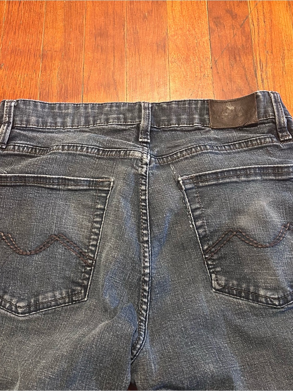 Vintage Urban Star Streetwear Skater Straight Leg Embroidered Black Jeans 30x31 - Picture 4 of 14